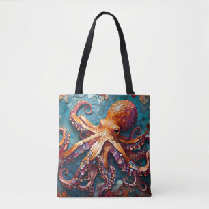 Bolsa Tote Octopus do Mosaico