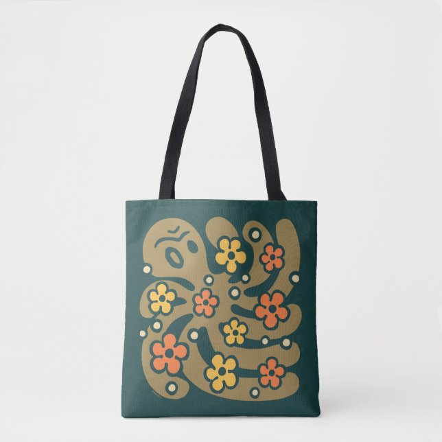 Bolsa Tote Octopus Garden (Frente)