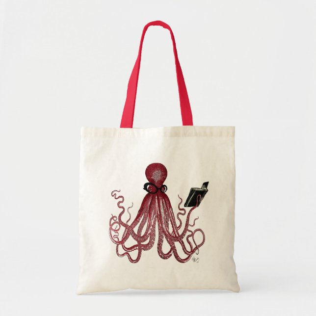 Bolsa Tote Octopus inteligente (Frente)