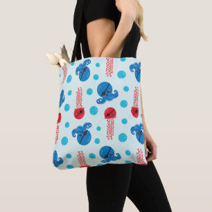 Bolsa Tote Octopus Pirata, Jellyfish Pirata, Animais do Mar