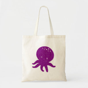 Bolsa Tote Octopus Roxo-Cinto Impressão