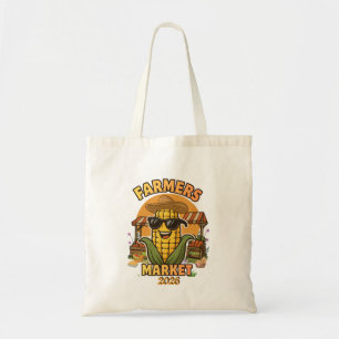 Bolsa Tote Óculos de Sol Divertidos Personagem de Milho do Me