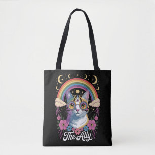 Bolsa Tote Óculos de sol engraçados Ally Ca Orgulho Gay Orgul