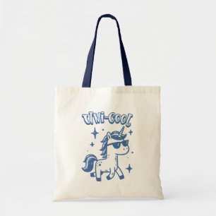 Bolsa Tote Óculos de Sol Unicórnio Uni-Cool