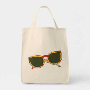 Bolsa Tote Óculos escuros em amarelo e vermelho em Sacos de T