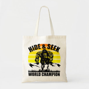 Bolsa Tote Ocultar & Procurar o campeão mundial do Pé Grand