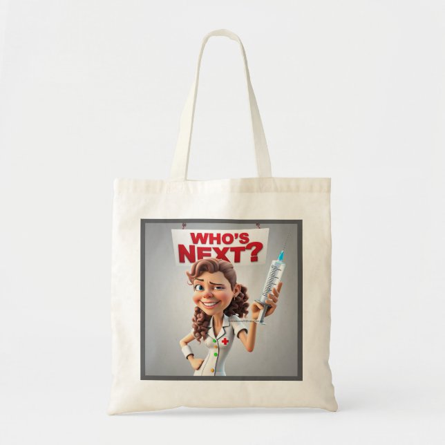 BOLSA TOTE OCUPAÇÃO "ENFERMEIRO" - (Frente)
