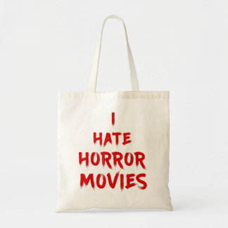 Bolsa Tote Odeio Filmes Horrorosos - Odeio Os Vivos