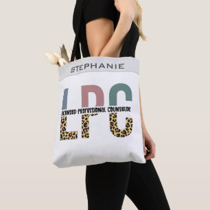 Bolsa Tote Oferta de Conselheiro Profissional Licenciado LPC 