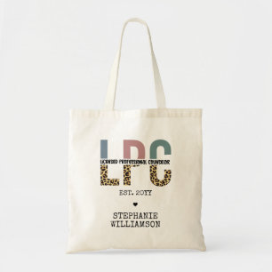 Bolsa Tote Oferta de Conselheiro Profissional Licenciado LPC