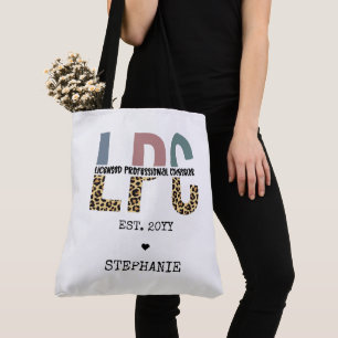 Bolsa Tote Oferta de Conselheiro Profissional Licenciado LPC 