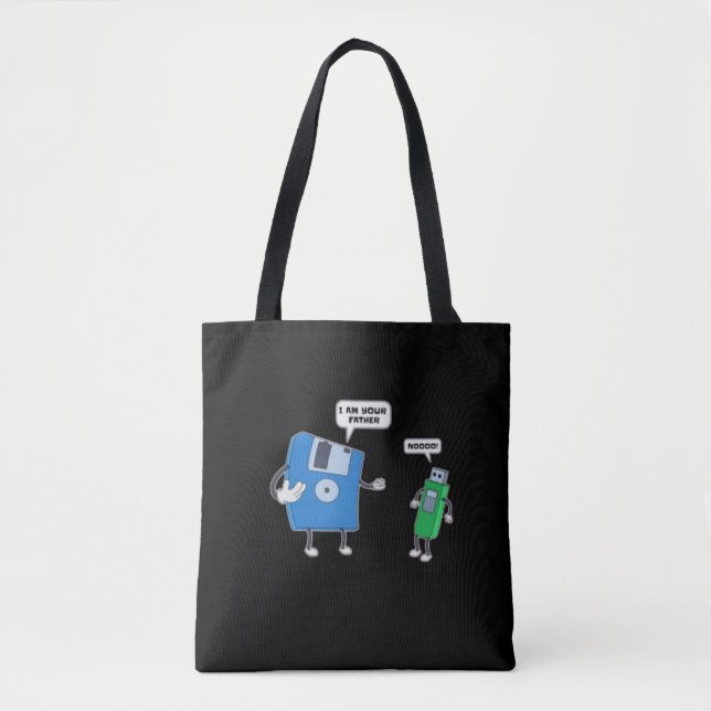 Bolsa Tote Oferta de Disquete Padre & Son de Engenharia de Co (Frente)