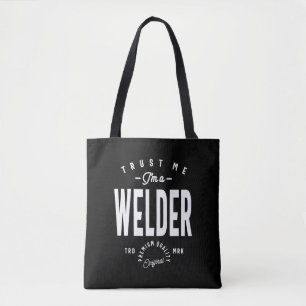 Bolsa Tote Oferta de Título de Trabalho do Soldador