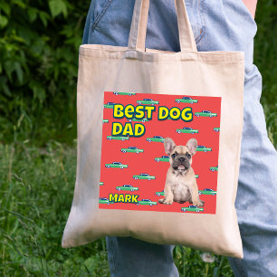 Bolsa Tote Oferta personalizada do melhor Pai de cães - Foto