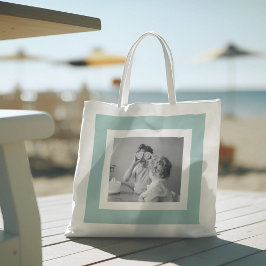 Bolsa Tote Oferta Simples E Amável De Foto Da Família Moderna