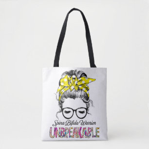 Bolsa Tote Ofertas de suporte à fita de sensibilização Spina