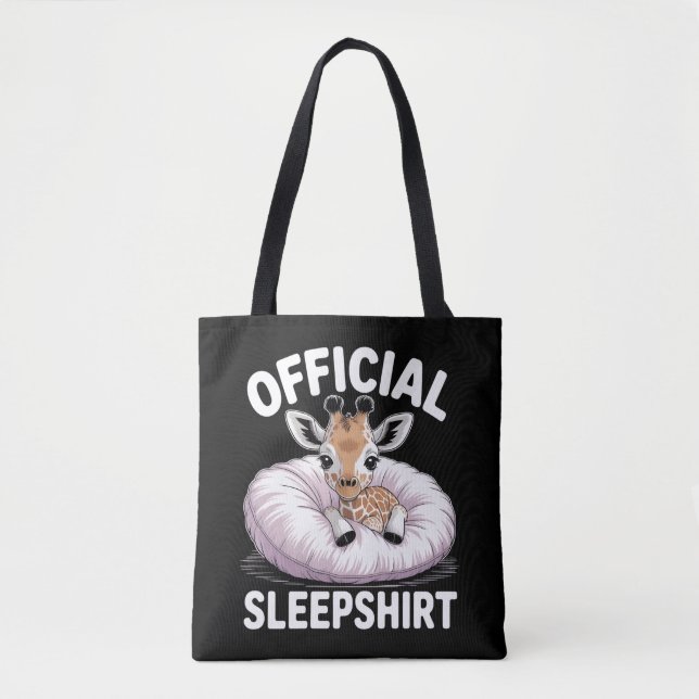 Bolsa Tote  Official  Sleepshirt Giraffe (Frente)