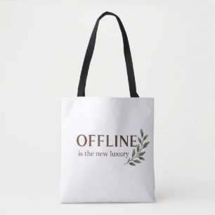Bolsa Tote Offline É o Novo Luxo – Estética Minimalista Desi
