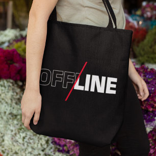Bolsa Tote Offline Humor Geek