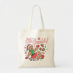 Bolsa Tote Oh Crumbs Biscoito de Gengibre Feminino Periódico