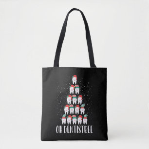 Bolsa Tote OH Dentistree Engraçado Cirurgião dentário Xmas Od