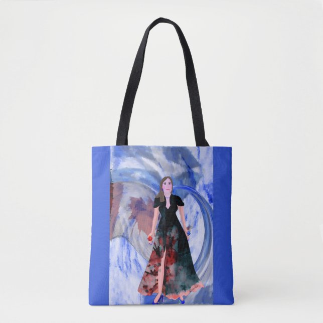 Bolsa Tote Oh Moi LeeMariie's designs criativos (Frente)