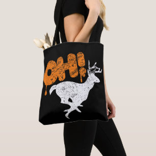 Bolsa Tote Oh Veado! Angustiado Piada Divertida Amante de Ani