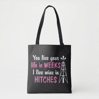 Bolsa Tote Oilfield | Esposa ou Namorada de Hitches Offshore