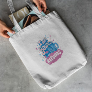 Bolsa Tote Oitenta citação do Dia do Namorados