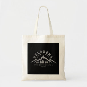 Bolsa Tote Oklahoma, O Estado Mais Cedo. Vintage Mounta 1907