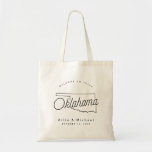 Bolsa Tote Oklahoma Wedding Tote Bag<br><div class="desc">Este bolsa de Oklahoma é perfeito para receber convidados da cidade para o seu casamento! Embale-o com guloseimas locais para um pacote de boas-vindas extra divertido.</div>