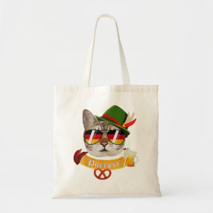 Bolsa Tote Oktoberfest T Funny Prost Pun Purrost Cat