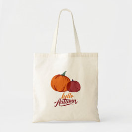 Bolsa Tote Olá Autumn Pumpkins