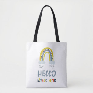 Bolsa Tote Olá, Meu Pequeno Arco-Íris