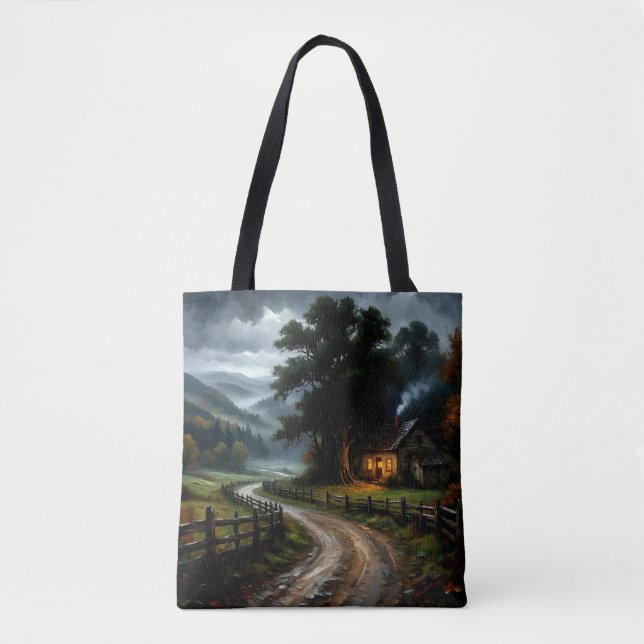 Bolsa Tote Olá, Outono (Frente)