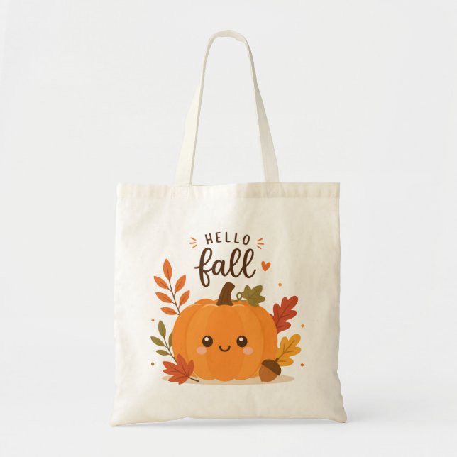 Bolsa Tote Olá Outono (Frente)