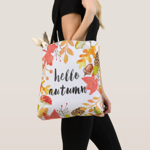 Bolsa Tote Olá outono