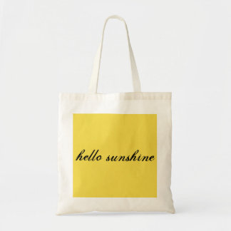 Bolsa Tote Olá! sacola da luz do sol