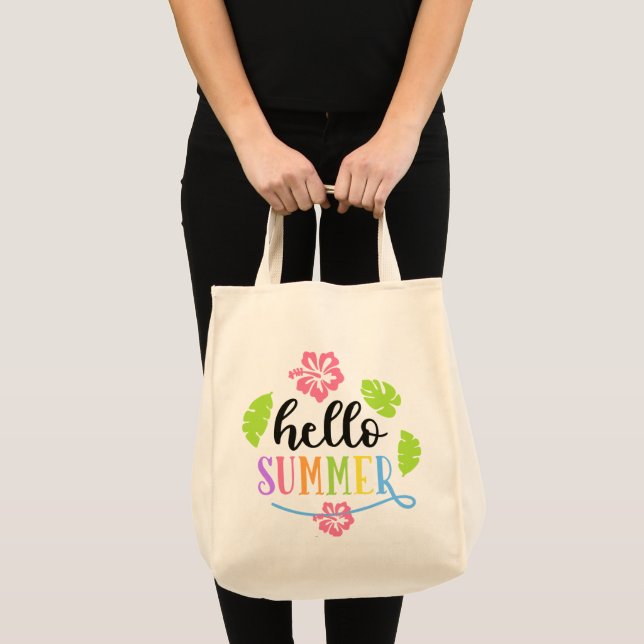 Bolsa Tote Olá Summer (Frente (produto))