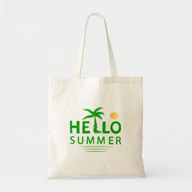 Bolsa Tote Olá Summer (Frente)