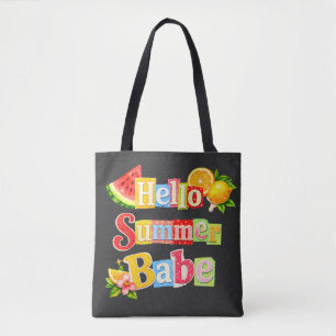 Bolsa Tote Olá verão baby