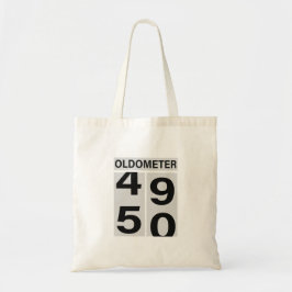 Bolsa Tote Oldometer de 50º aniversário