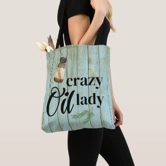 Bolsa Tote Óleo Louco Lady Pun AromaTherapia Óleo Essencial