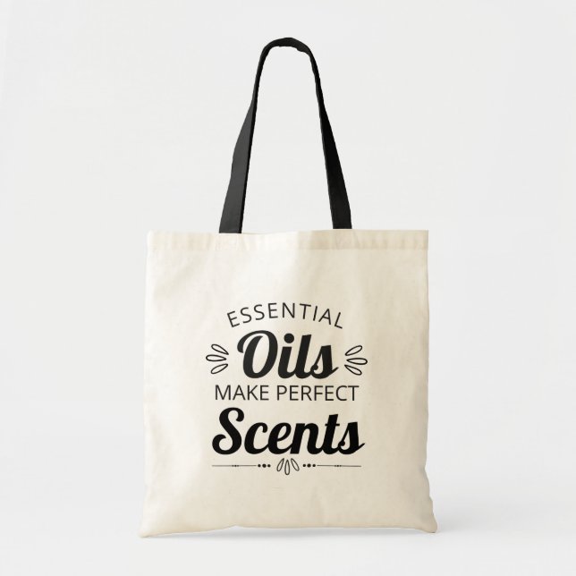 Bolsa Tote Óleos Essenciais Tornam Bag Tote Perfeito (Frente)