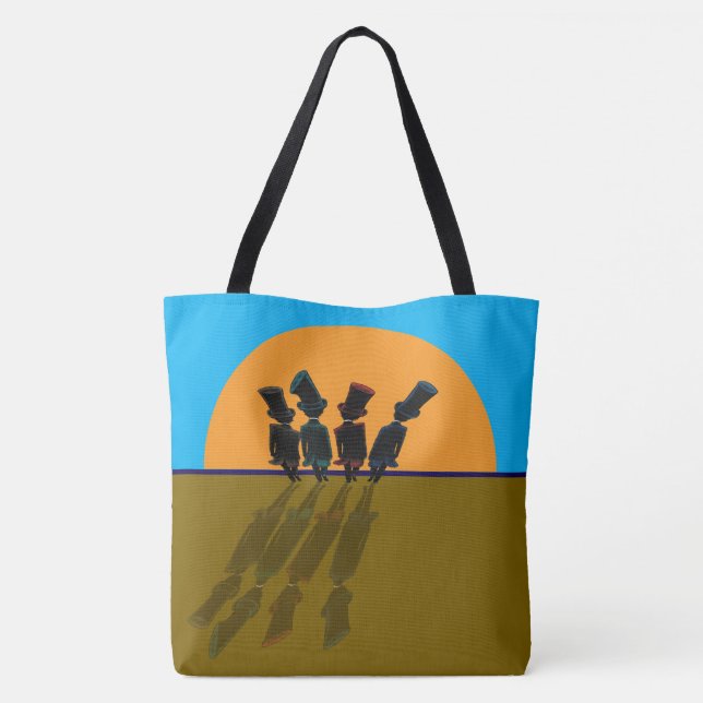 Bolsa Tote Olhando para o sol (Verso)