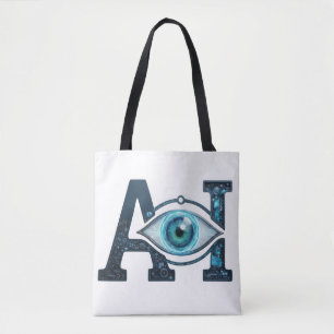Bolsa Tote Olho de IA