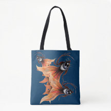 Olho Dourado Peixe Dourado Surreal Fantasia Arte O