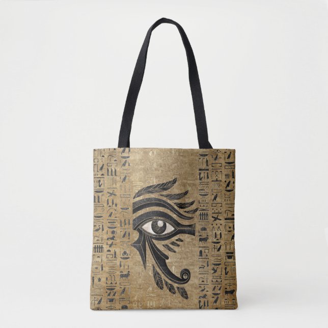 Bolsa Tote Olho Egípcio de Horus - Wadjet (Frente)