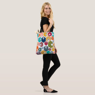 Bolsa Tote Olhos Hexagonais