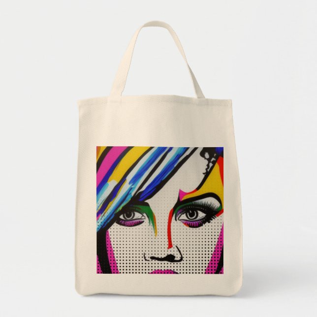 Bolsa Tote Olhos Mentirosos (Frente)